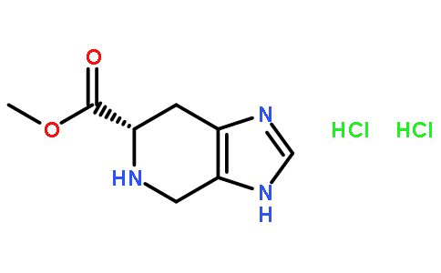 methyl (6S)-4,5,6,7-tetrahydro-3H-imidazo[4,5-c]pyridine-6-carboxylate;dihydrochloride