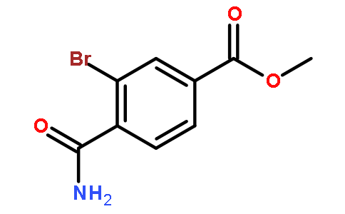 Methyl 3-bromo-4-carbamoylbenzoate
