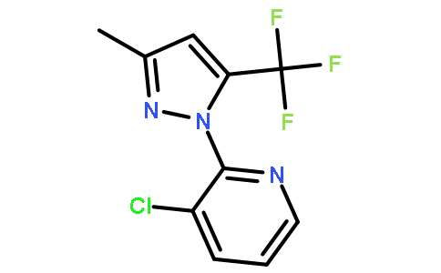 3-Chloro-2-(3-methyl-5-(trifluoromethyl)-1H-pyrazol-1-yl)pyridine