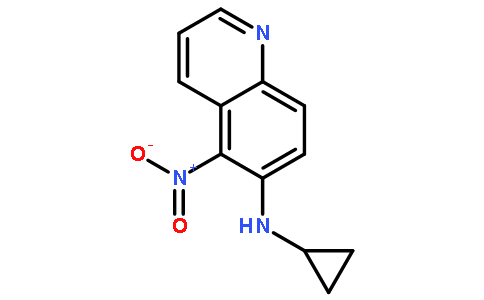 N-Cyclopropyl-5-nitroquinolin-6-amine