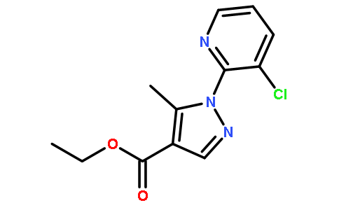 Ethyl 1-(3-chloropyridin-2-yl)-5-methyl-1H-pyrazole-4-carboxylate