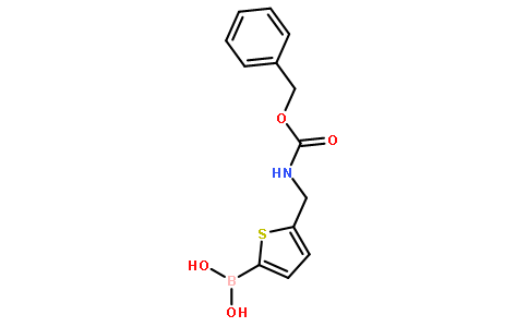 5-((BENZYLOXYCARBONYLAMINO)METHYL)THIOPHENE-2-BORONIC ACID