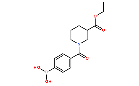 4-(3-(ETHOXYCARBONYL)PIPERIDINE-1-CARBONYL)PHENYLBORONIC ACID
