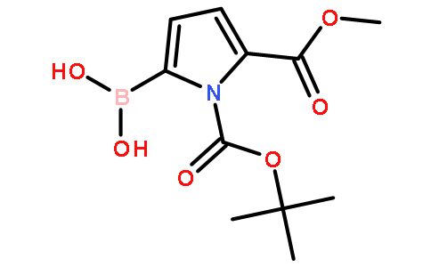 (1-(tert-Butoxycarbonyl)-5-(methoxycarbonyl)-1H-pyrrol-2-yl)boronic acid