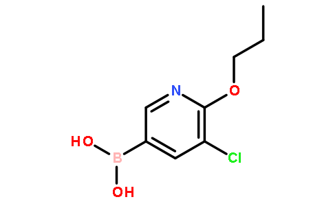 (5-Chloro-6-propoxypyridin-3-yl)boronic acid