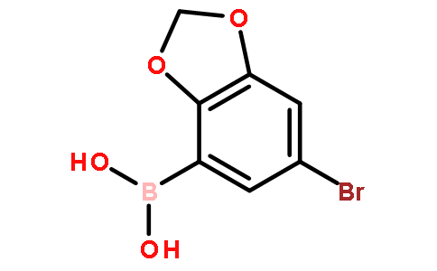 (6-Bromobenzo[d][1,3]dioxol-4-yl)boronic acid