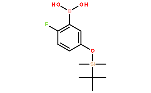 5-(T-Butyldimethylsilyloxy)-2-fluorophenylboronic acid
