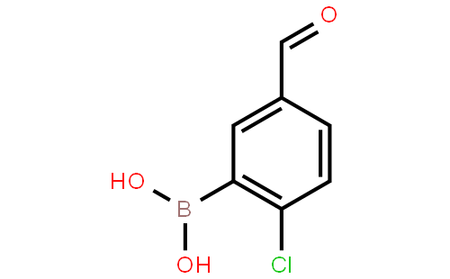 2-氯-5-醛基苯硼酸