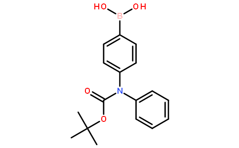 (4-((tert-Butoxycarbonyl)(phenyl)amino)phenyl)boronic acid