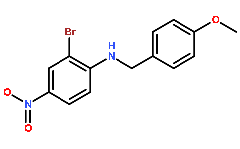 2-Bromo-N-(4-methoxybenzyl)-4-nitroaniline