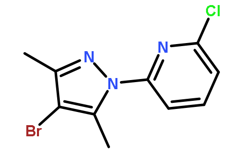 2-(4-Bromo-3,5-dimethyl-1H-pyrazol-1-yl)-6-chloropyridine