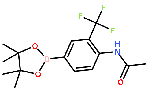 4-ACETAMIDO-3-(TRIFLUOROMETHY)PHENYLBORONIC ACID, PINACOL ESTER