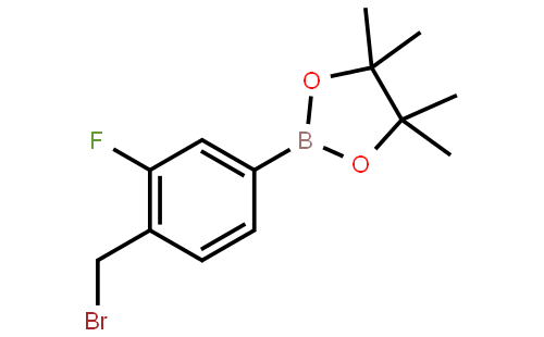 4-BROMOMETHYL-3-FLUOROPHENYLBORONIC ACID, PINACOL ESTER