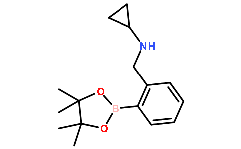 2-(N-CYCLOPROPYLAMINOMETHYL)PHENYLBORONIC ACID, PINACOL ESTER
