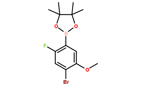 2-(4-Bromo-2-fluoro-5-methoxyphenyl)-4,4,5,5-tetramethyl-1,3,2-dioxaborolane