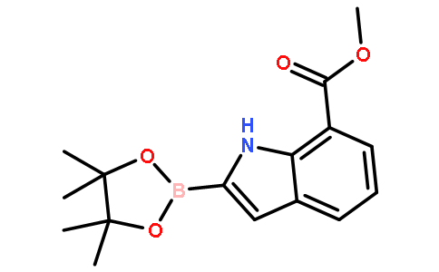 7-(METHOXYCARBONYL)INDOLE-2-BORONIC ACID, PINACOL ESTER