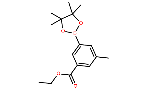 3-(ETHOXYCARBONYL)-5-METHYLPHENYLBORONIC ACID, PINACOL ESTER