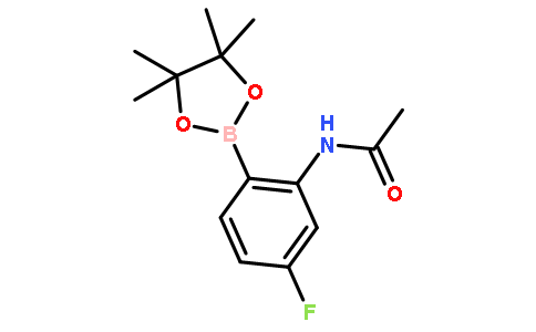 N-(5-Fluoro-2-(4,4,5,5-tetramethyl-1,3,2-dioxaborolan-2-yl)phenyl)acetamide