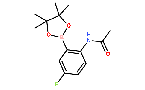 N-(4-Fluoro-2-(4,4,5,5-tetramethyl-1,3,2-dioxaborolan-2-yl)phenyl)acetamide