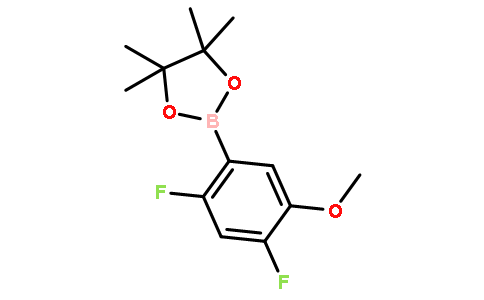 2,4-DIFLUORO-5-METHOXYPHENYLBORONIC ACID, PINACOL ESTER