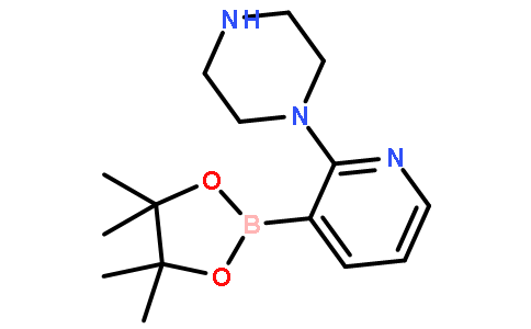 2-Piperazinylpyridine-3-boronic acid, pinacol ester