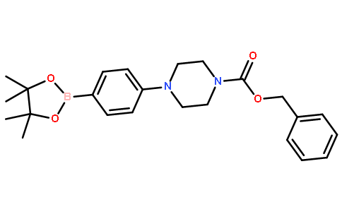 4-(4-CBZ-PIPERAZINYL)PHENYLBORONIC ACID, PINACOL ESTER