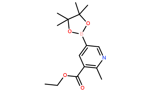 5-(ETHOXYCARBONYL)-6-METHYLPYRIDINE-3-BORONIC ACID, PINACOL ESTER