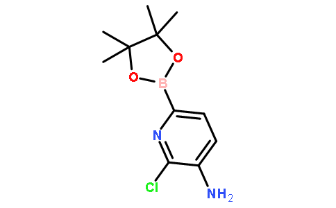 2-Chloro-6-(4,4,5,5-tetramethyl-1,3,2-dioxaborolan-2-yl)pyridin-3-amine