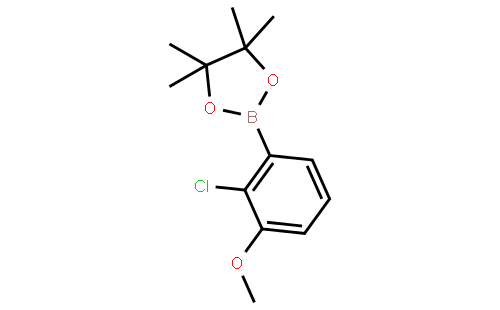 2-(2-Chloro-3-methoxyphenyl)-4,4,5,5-tetramethyl-[1,3,2]dioxaborolane