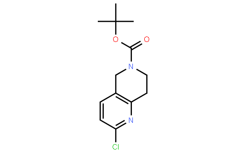 tert-Butyl 2-chloro-7,8-dihydro-1,6-naphthyridine-6(5H)-carboxylate