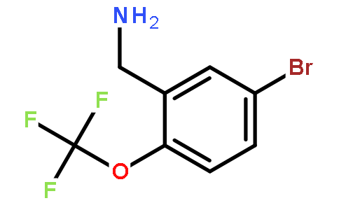(5-Bromo-2-(trifluoromethoxy)phenyl)methanamine
