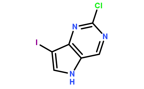 2-Chloro-7-iodo-5H-pyrrolo[3,2-d]pyrimidine