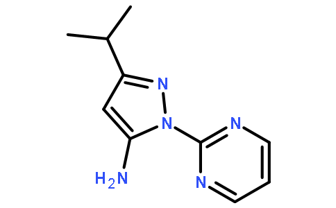 3-Isopropyl-1-(pyrimidin-2-yl)-1H-pyrazol-5-amine