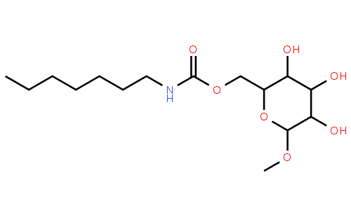 6-O-(N-庚甲酰)-甲基-α-D-葡萄糖苷