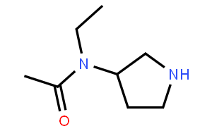 3-(N-乙酰-N-乙氨基)吡咯烷