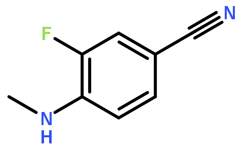 3-fluoro-4-(methylamino)benzonitrile