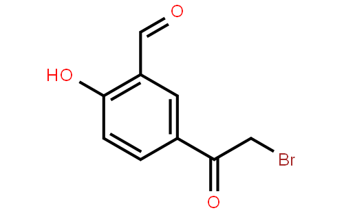 5-(2-Bromoacetyl)-2-hydroxybenzaldehyde