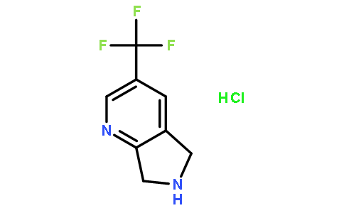 3-(TRIFLUOROMETHYL)-6,7-DIHYDRO-5H-PYRROLO[3,4-B]PYRIDINE HYDROCHLORIDE