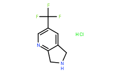 3-(三氟甲基)-6,7-二氢-5H-吡咯并[3,4-b]吡啶盐酸盐