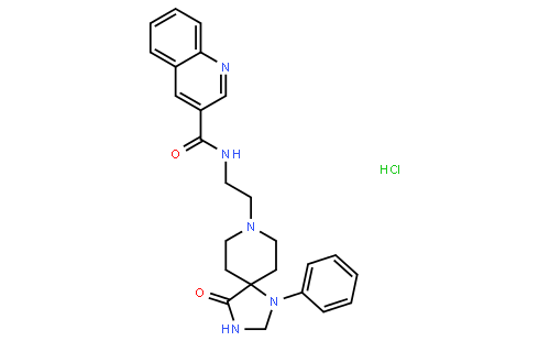 N-{2-[4-oxo-1-phenyl-1,3,8-triazaspiro(4.5)decan-8-yl]ethyl}quinoline-3-carboxamide