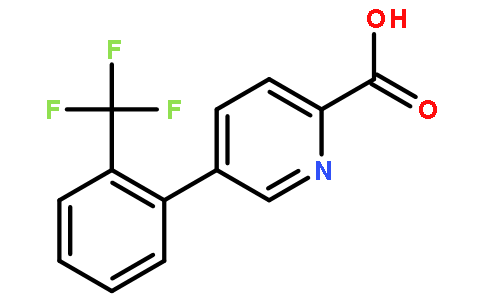 5-(2-(Trifluoromethyl)phenyl)picolinic acid