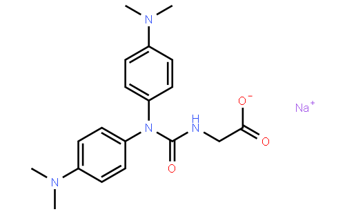 Sodium 2-(3,3-bis(4-(dimethylamino)phenyl)ureido)acetate