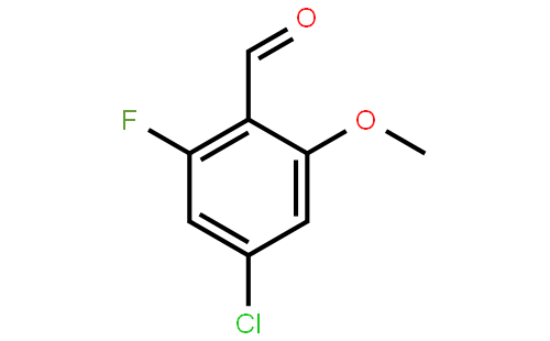4-Chloro-2-fluoro-6-methoxybenzaldehyde