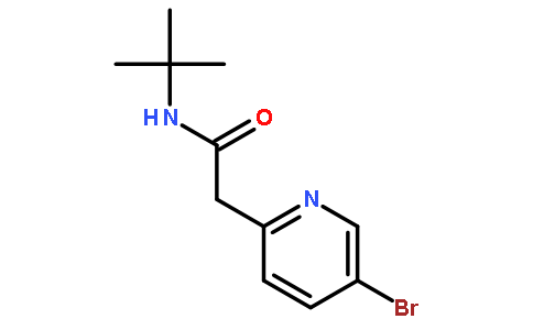 2-(5-Bromopyridin-2-yl)-N-(tert-butyl)acetamide