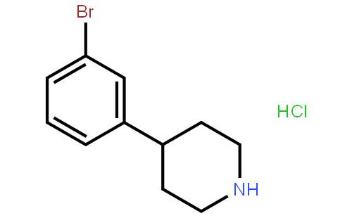 4-(3-Bromo-phenyl)-piperidine hydrochloride