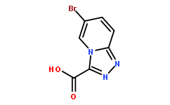 6-溴-[1,2,4]三唑并[4,3-a]吡啶-3-羧酸