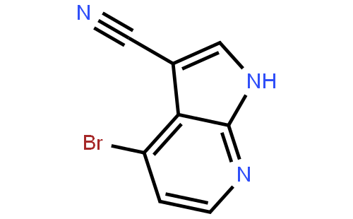 4-Bromo-1H-pyrrolo[2,3-b]pyridine-3-carbonitrile