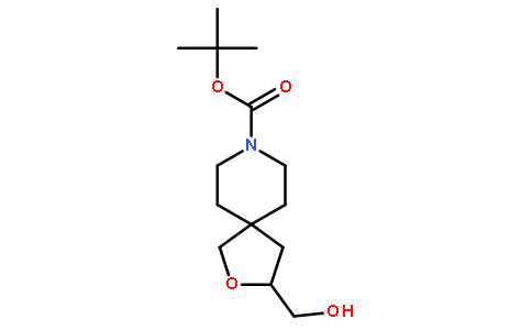tert-butyl 3-(hydroxymethyl)-2-oxa-8-azaspiro[4.5]decane-8-carboxylate