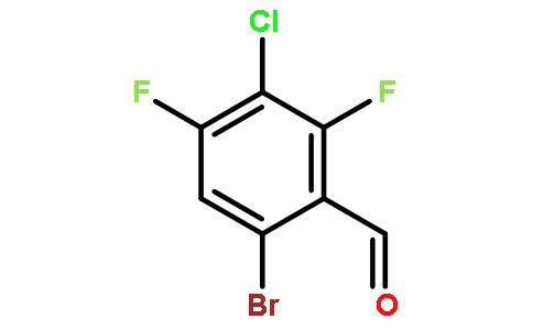 6-Bromo-3-chloro-2,4-difluorobenzaldehyde