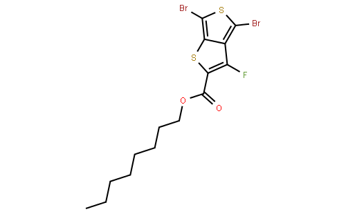Octyl 4,6-dibromo-3-fluorothieno[3,4-b]thiophene-2-carboxylate